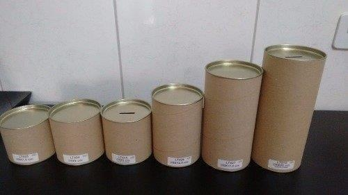 Embalagens tubulares de papelão